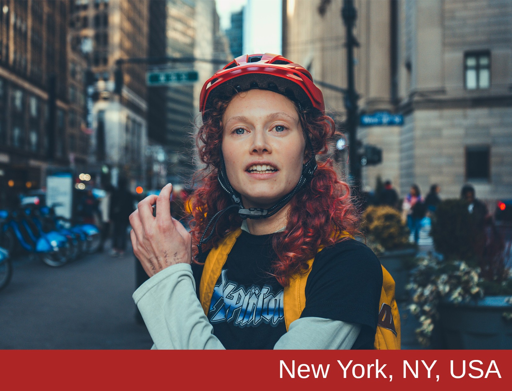 New York photo magnet